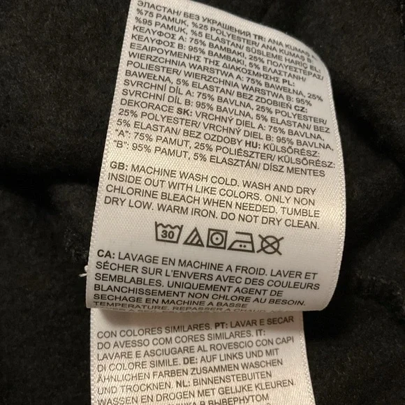 The North Face Girls Fleece Pullover Hoodie Black - Picture 8 of 9